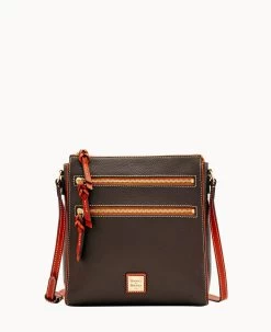 Pebble Grain Large Peyton Triple Zip Black -Online Sale Dooney & Bourke B0888G AWCKPATN