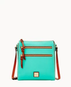 Pebble Grain Large Peyton Triple Zip Black -Online Sale Dooney & Bourke B0888G AWJDPATN