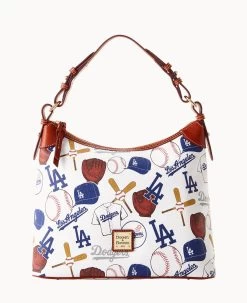 MLB Dodgers Hobo DODGERS 15 MLB Dodgers Hobo DODGERS -Online Sale Dooney & Bourke B0924G QUMWPATNDODG 1