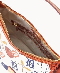 MLB Tigers Hobo TIGERS 17 MLB Tigers Hobo TIGERS -Online Sale Dooney & Bourke B0924G QUMWPATNTGRS ALT2 1