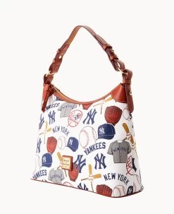 MLB Yankees Hobo YANKEES -Online Sale Dooney & Bourke B0924G QUMWPATNYANK ALT1 1