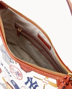 MLB Yankees Hobo YANKEES -Online Sale Dooney & Bourke B0924G QUMWPATNYANK ALT2