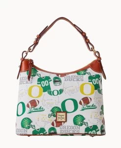 Collegiate University Of Oregon Hobo OREGON -Online Sale Dooney & Bourke B0924G QXMWPATNORE0 1