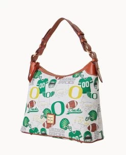 Collegiate University Of Oregon Hobo OREGON -Online Sale Dooney & Bourke B0924G QXMWPATNORE0 ALT1 1