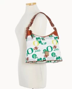 Collegiate University Of Oregon Hobo OREGON -Online Sale Dooney & Bourke B0924G QXMWPATNORE0 ALT4 1