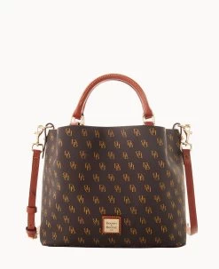Gretta Small Brenna Brown Tmoro -Online Sale Dooney & Bourke B0946G NGBMPATN 1
