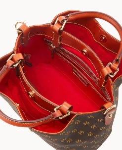 Gretta Small Brenna Brown Tmoro -Online Sale Dooney & Bourke B0946G NGBMPATN ALT2