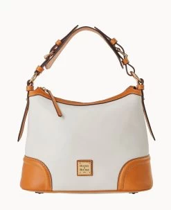 Wexford Leather Hobo White 28 Wexford Leather Hobo White -Online Sale Dooney & Bourke B0960G JKWHPABS 1