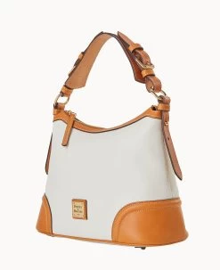 Wexford Leather Hobo White 24 Wexford Leather Hobo White -Online Sale Dooney & Bourke B0960G JKWHPABS ALT1