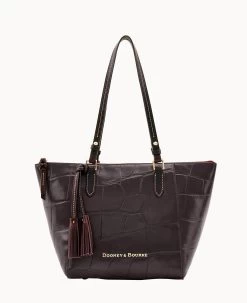 Denison Maxine Tote Espresso -Online Sale Dooney & Bourke B0972G 8DEEPABM 1
