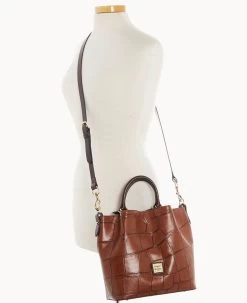 Denison Small Barlow Cognac -Online Sale Dooney & Bourke B1034G 8DCGPABM ALT4 1