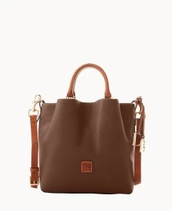 Pebble Grain Small Barlow Clementine -Online Sale Dooney & Bourke B1034G 9PBFPAKR