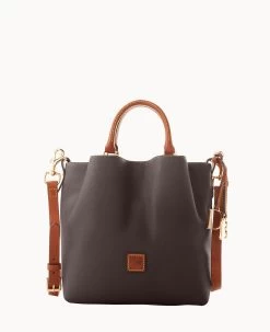 Pebble Grain Small Barlow Clementine -Online Sale Dooney & Bourke B1034G 9PBMPAKR