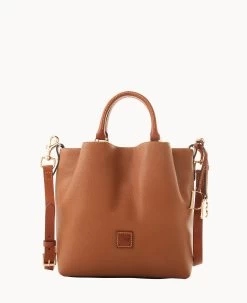 Pebble Grain Small Barlow Clementine -Online Sale Dooney & Bourke B1034G 9PCAPAKR