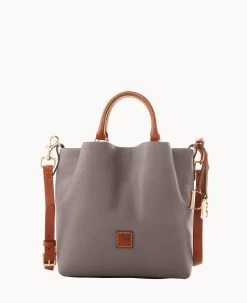 Pebble Grain Small Barlow Clementine -Online Sale Dooney & Bourke B1034G 9PELPAKR