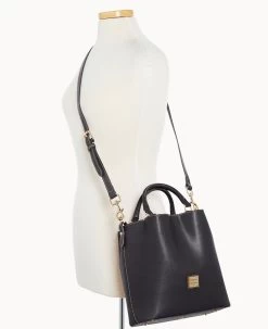 Saffiano Small Barlow Black -Online Sale Dooney & Bourke B1034G SIBLSIBL0001 ALT4