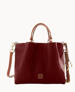 Pebble Grain Large Barlow Bordeaux 26 Pebble Grain Large Barlow Bordeaux -Online Sale Dooney & Bourke B1039G 9PBXPAKR 1