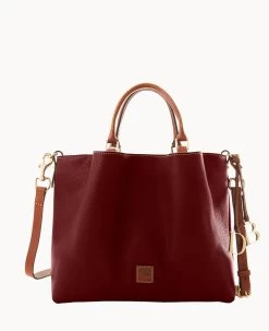 Pebble Grain Large Barlow Bordeaux 34 Pebble Grain Large Barlow Bordeaux -Online Sale Dooney & Bourke B1039G 9PBXPAKR 2