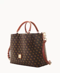 Gretta Large Barlow Brown Tmoro -Online Sale Dooney & Bourke B1039G NGBMPATN ALT1 1