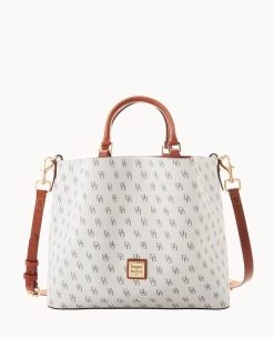Gretta Large Barlow Brown Tmoro -Online Sale Dooney & Bourke B1039G NGBOPATN