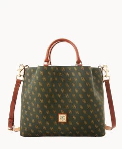 Gretta Large Barlow Brown Tmoro -Online Sale Dooney & Bourke B1039G NGIVPATN