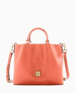 Saffiano Large Barlow Off White 36 Saffiano Large Barlow Off White -Online Sale Dooney & Bourke B1039G SICRSICR