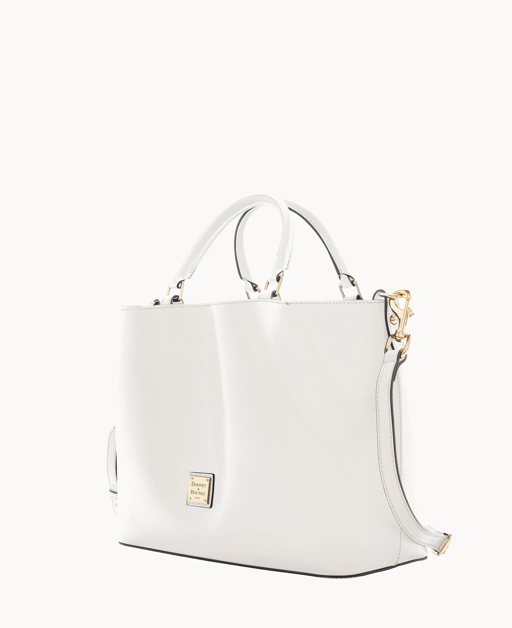 Saffiano Large Barlow Off White 4 Saffiano Large Barlow Off White - Image 2