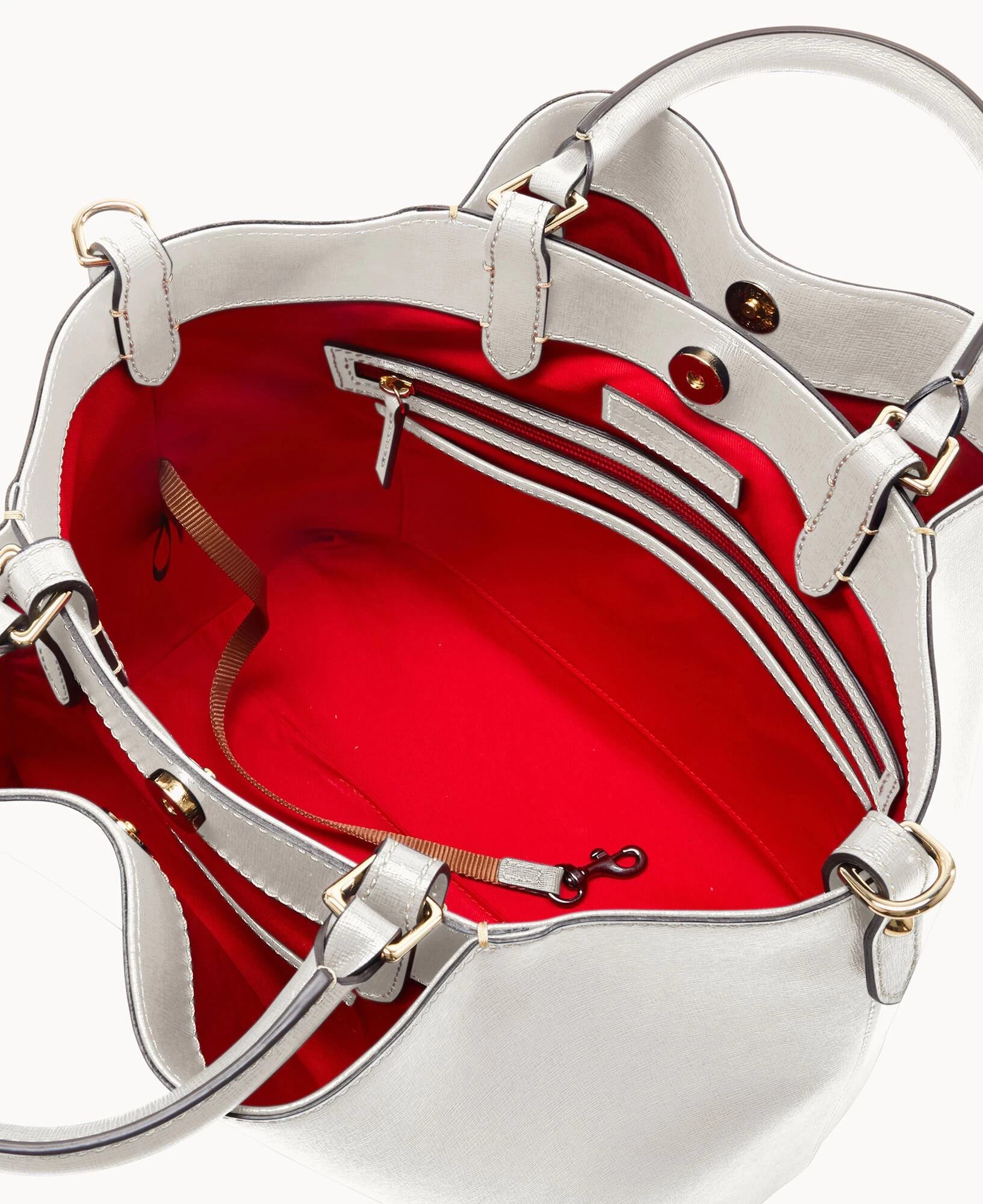 Saffiano Large Barlow Off White 9 Saffiano Large Barlow Off White - Image 7