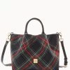 Tartan Large Barlow Black -Online Sale Dooney & Bourke B1039G TTBLPABL