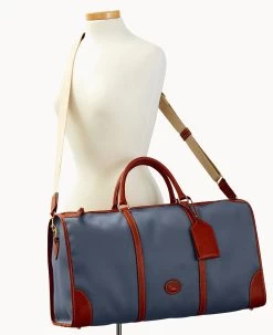 Getaway Cabriolet Gym Bag Dark Grey -Online Sale Dooney & Bourke B1043G CBDYPATN ALT4 1