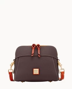 Pebble Grain Cameron Crossbody Black 40 Pebble Grain Cameron Crossbody Black -Online Sale Dooney & Bourke B1075G AWBMPATN