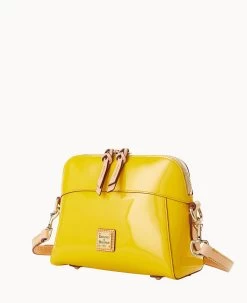 Patent Cameron Crossbody Yellow -Online Sale Dooney & Bourke B1075G PTYLSVNA ALT1 1