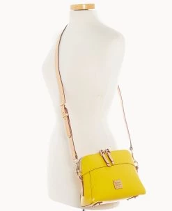 Patent Cameron Crossbody Yellow -Online Sale Dooney & Bourke B1075G PTYLSVNA ALT4