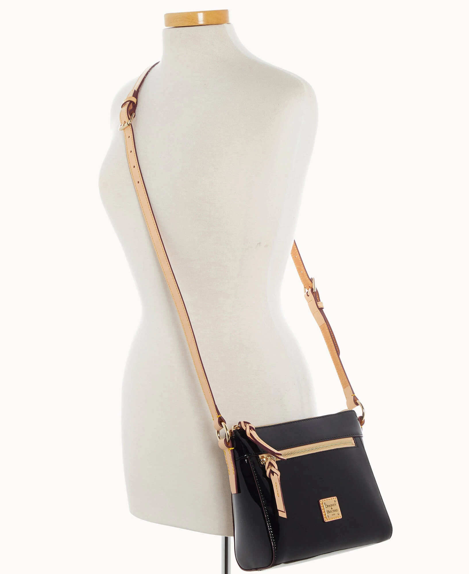 Patent Allison Crossbody Black 6 Patent Allison Crossbody Black - Image 4