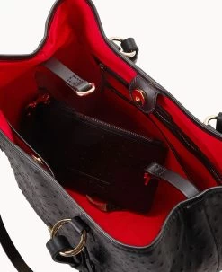 Ostrich Briana Black -Online Sale Dooney & Bourke B1157G OTBLPABL ALT2