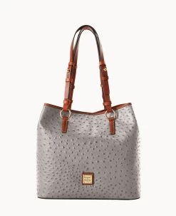 Ostrich Briana Black -Online Sale Dooney & Bourke B1157G OTGYPAKR