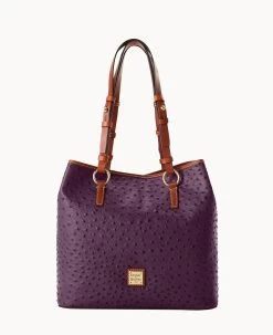 Ostrich Briana Black -Online Sale Dooney & Bourke B1157G OTXPPAKR