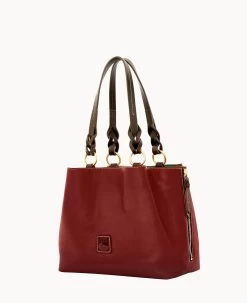Florentine Large Zip Barlow Bordeaux -Online Sale Dooney & Bourke B1165D SCBXPABMQ000 ALT1 1