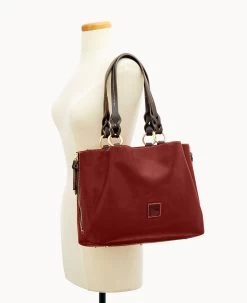 Florentine Large Zip Barlow Bordeaux -Online Sale Dooney & Bourke B1165D SCBXPABMQ000 ALT2 1