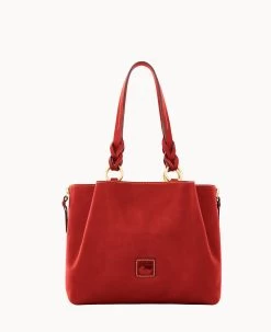 Florentine Large Zip Barlow Bordeaux -Online Sale Dooney & Bourke B1165D SCZGSCZG