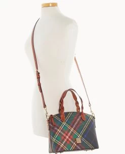 Windsor Small Heidi Satchel Charcoal -Online Sale Dooney & Bourke B1217G 3WCOPATN ALT4 1