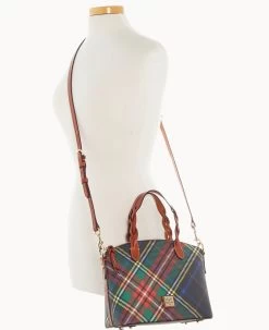 Windsor Small Heidi Satchel Charcoal -Online Sale Dooney & Bourke B1217G 3WCOPATN ALT4