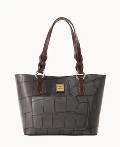 Denison Small Gretchen Tote Cognac -Online Sale Dooney & Bourke B1219G 8DSMPABM