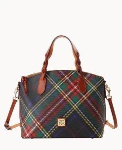 Windsor Celeste Satchel Charcoal 17 Windsor Celeste Satchel Charcoal -Online Sale Dooney & Bourke B1299G 3WCOPATN 1