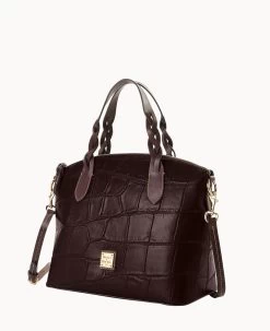 Denison Celeste Satchel Espresso -Online Sale Dooney & Bourke B1299G 8DEEPABM ALT1 1
