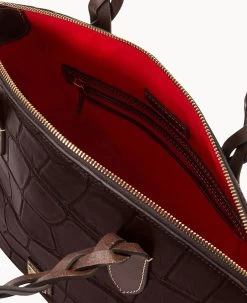 Denison Celeste Satchel Espresso -Online Sale Dooney & Bourke B1299G 8DEEPABM ALT2 1