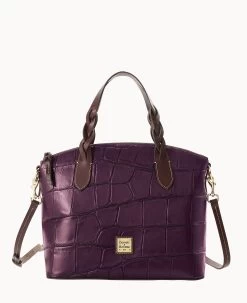 Denison Celeste Satchel Espresso -Online Sale Dooney & Bourke B1299G 8DXPPABM