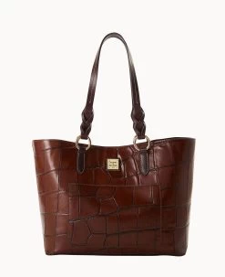 Denison Tammy Tote Cognac