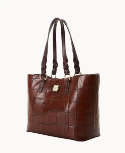 Denison Tammy Tote Cognac 20 Denison Tammy Tote Cognac -Online Sale Dooney & Bourke B1312G 8DCGPABM ALT1 1