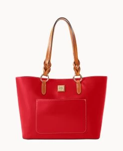 Wexford Leather Tammy Tote Oyster -Online Sale Dooney & Bourke B1312G JKRDPANA